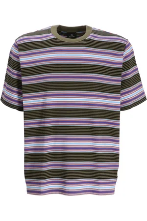 Paul Smith Striped organic-cotton T-shirt