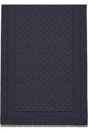 Salvatore Ferragamo Gancini-jacquard stole