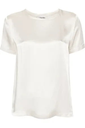 Max Mara Rebecca satin T-shirt
