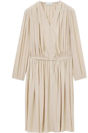 LEMAIRE Fully-pleated midi dress