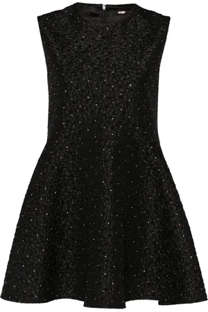 Maje Rhinestone-embellished mini dress