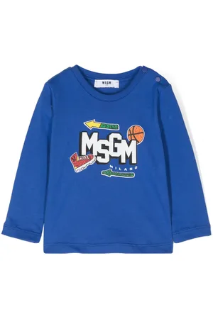 Msgm Logo-print T-shirt
