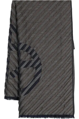 Giorgio Armani Logo-detailed scarf
