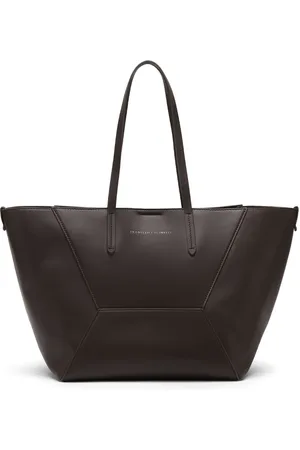 Brunello Cucinelli Small BC Duo leather tote bag
