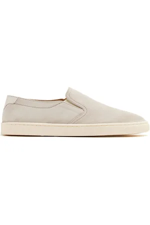 Brunello Cucinelli Suede slip-on sneakers