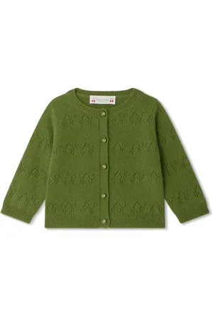 BONPOINT Gwenoli pointelle-knit cardigan