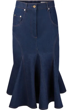 Nina Ricci Denim Mid Skirt