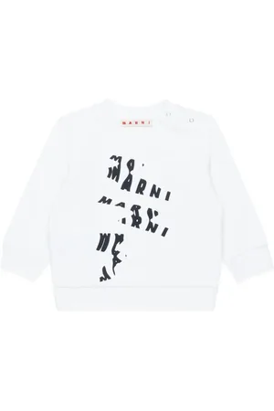 Marni Logo-print cotton sweatshirt