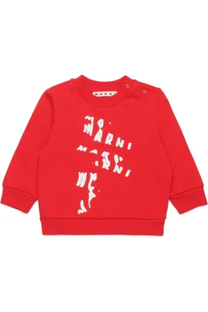 Marni Logo-print cotton sweatshirt