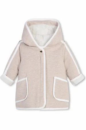 Chloé Hooded-down cotton jacket