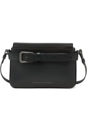 Brunello Cucinelli Sartorial leather cross body bag