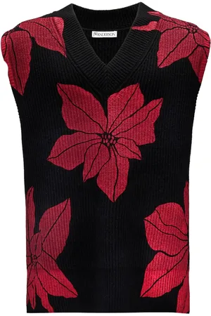 J.W.Anderson Floral-print sleeveless jumper