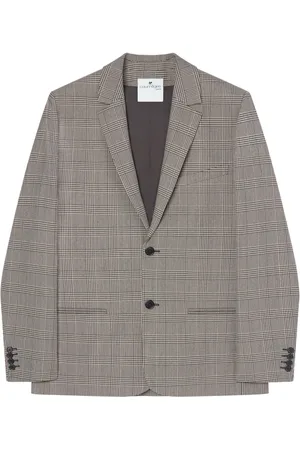 Courrèges Prince of Wales-patterned blazer
