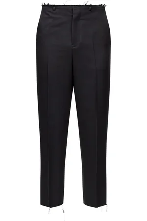 Maison Margiela Raw-cut tailored trousers