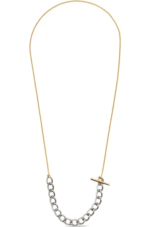 DRIES VAN NOTEN Two-tone chain necklace