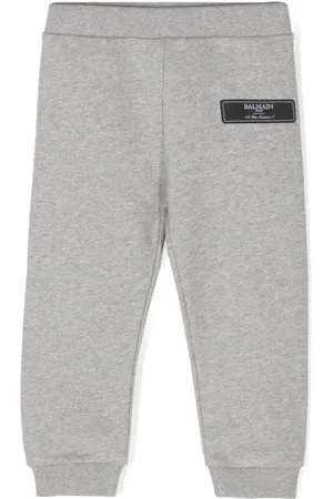 Balmain Logo-patch track pants