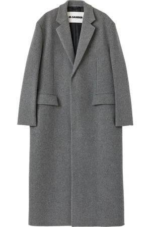 Jil Sander Single-breasted wool coat