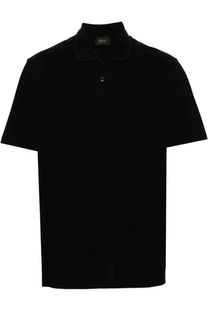 BRIONI Logo cotton polo shirt