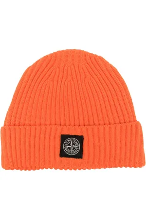 Stone Island Compass-motif beanie hat