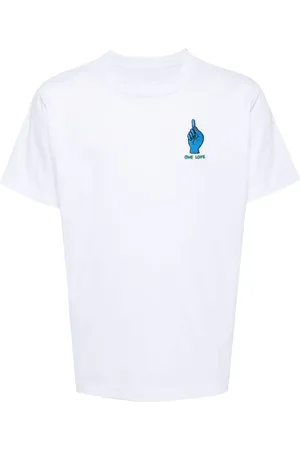 SACAI Gonz-embroidered T-shirt