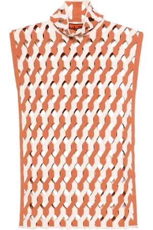 Colville Cut-out mock-neck tank top