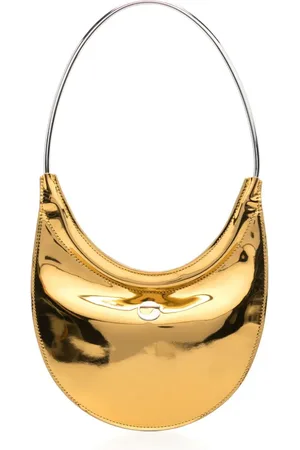 COPERNI Logo-plaque metallic-effect shoulder bag