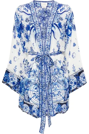 Camilla Nautical-print jacket