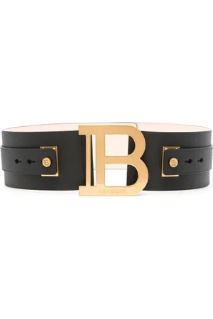 Balmain Logo-buckle belt