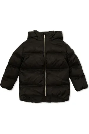 VERSACE Hooded down jacket