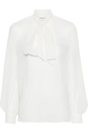P.A.R.O.S.H. Tied-neck blouse
