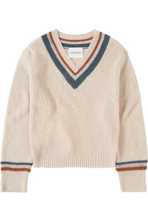 Closed Striped v-neck sweater