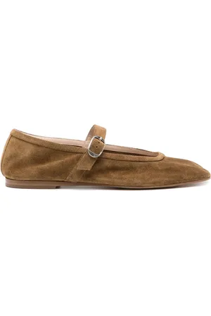 Le Monde Beryl 10mm suede mary jane ballerina