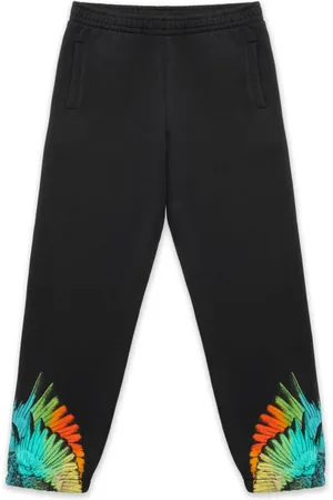 MARCELO BURLON Icon Wings cotton track pants
