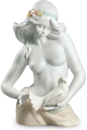 LLADRÒ A Tribute To Peace porcelain sculpture (40cm x 30cm))