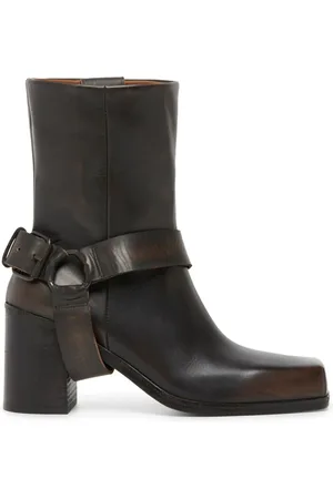 MARSÈLL Ankle boots with decorative buckle detail