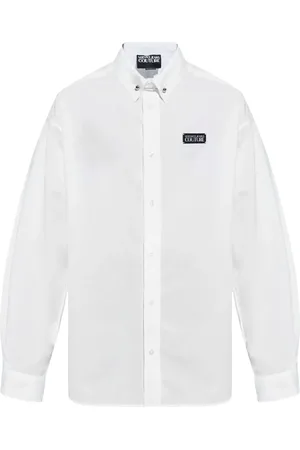 VERSACE Logo-appliqu?? shirt