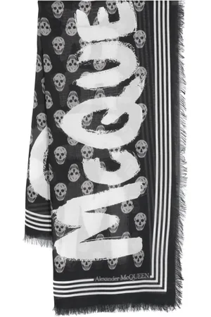 Alexander McQueen Skull-print scarf