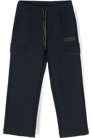 Il gufo Logo-print trousers