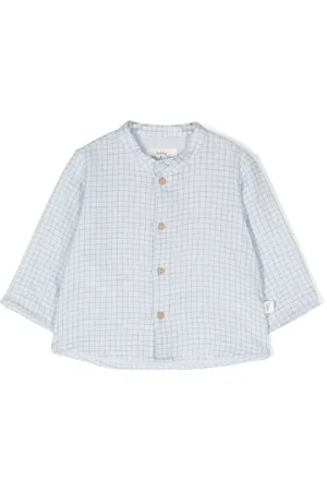 TEDDY & MINOU Grid-check shirt