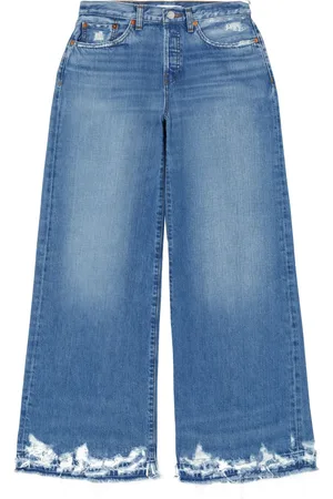 RE/DONE Mid-rise wide jeans