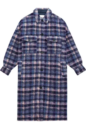 Marant Etoile Fontizi checked coat