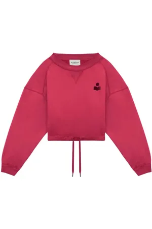 Marant Etoile Margo flocked-logo sweatshirt