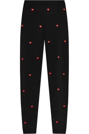 Moschino Logo-jacquard leggings