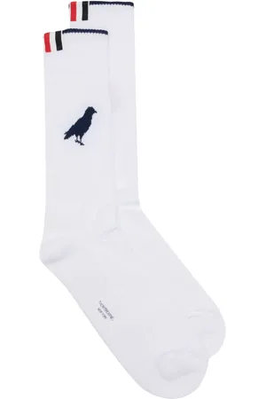 Thom Browne Rose & Raven socks