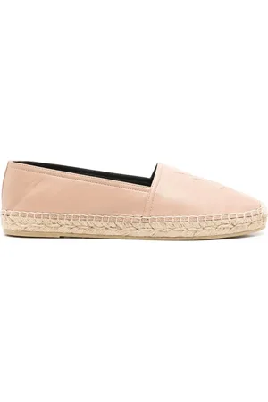 Saint Laurent Cassandre-embossed espadrilles