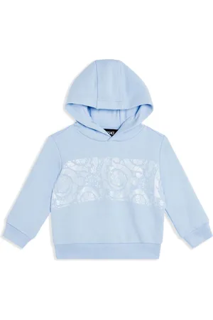 VERSACE Stamp-detailing hoodie