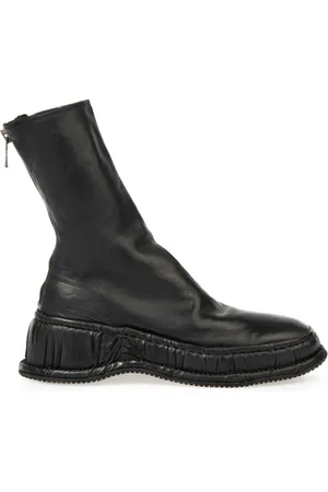 GUIDI Ankle leather boots