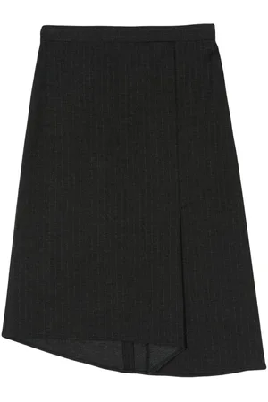 Aspesi Pinstripe-pattern skirt