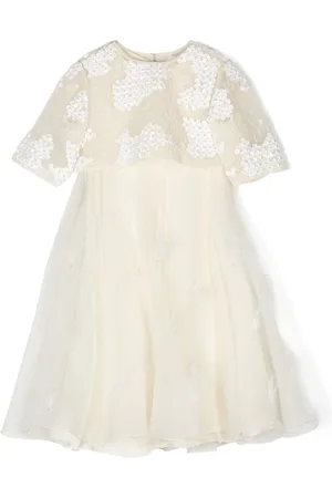 Maison Ava Feather-embellished dress
