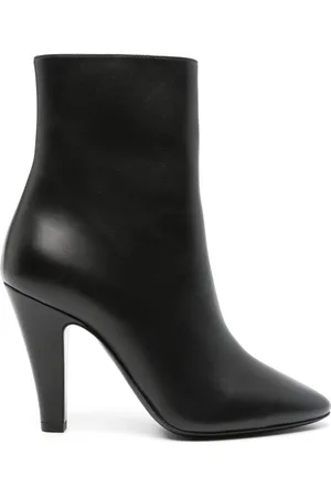 Saint Laurent 100mm leather boots